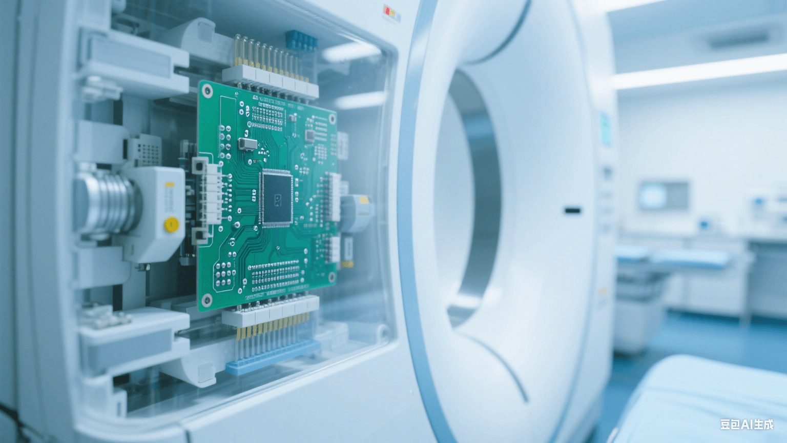 醫(yī)療影像設備信號處理模塊的 PCB 陶瓷電路板