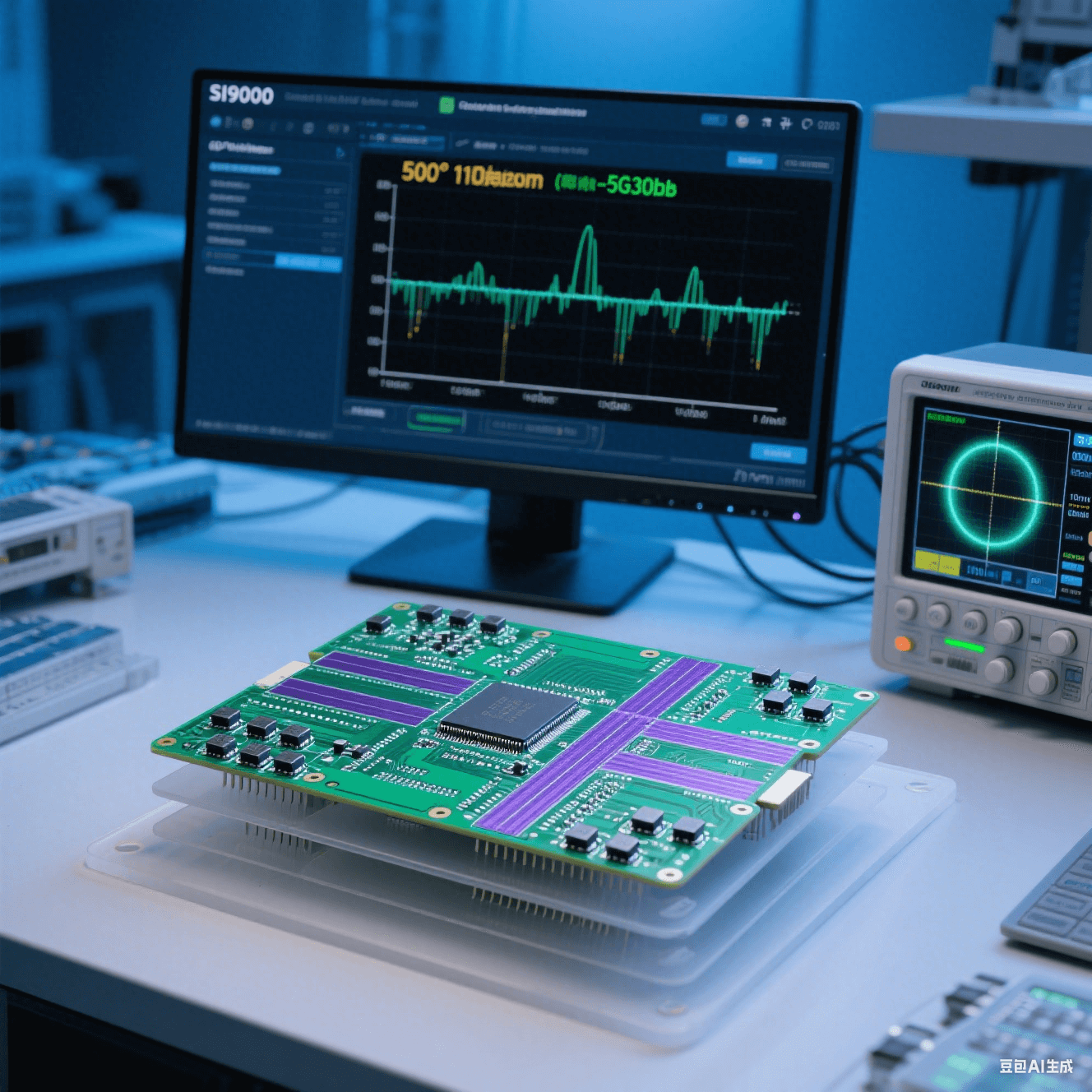 高速PCB正交布線設計與信號完整性仿真分析