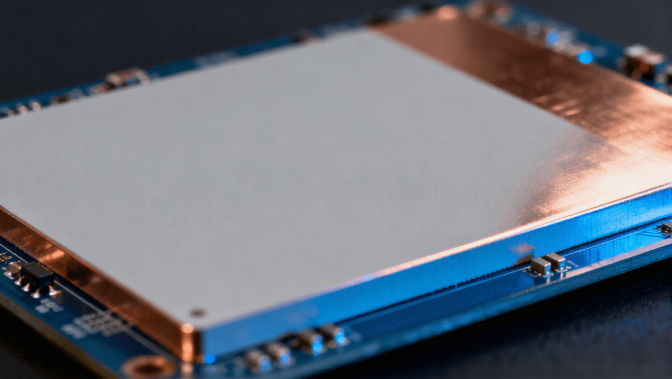 采用銅陶瓷復(fù)合結(jié)構(gòu)的氮化鋁陶瓷封裝基板在側(cè)光下呈現(xiàn)堅(jiān)硬致密的質(zhì)感