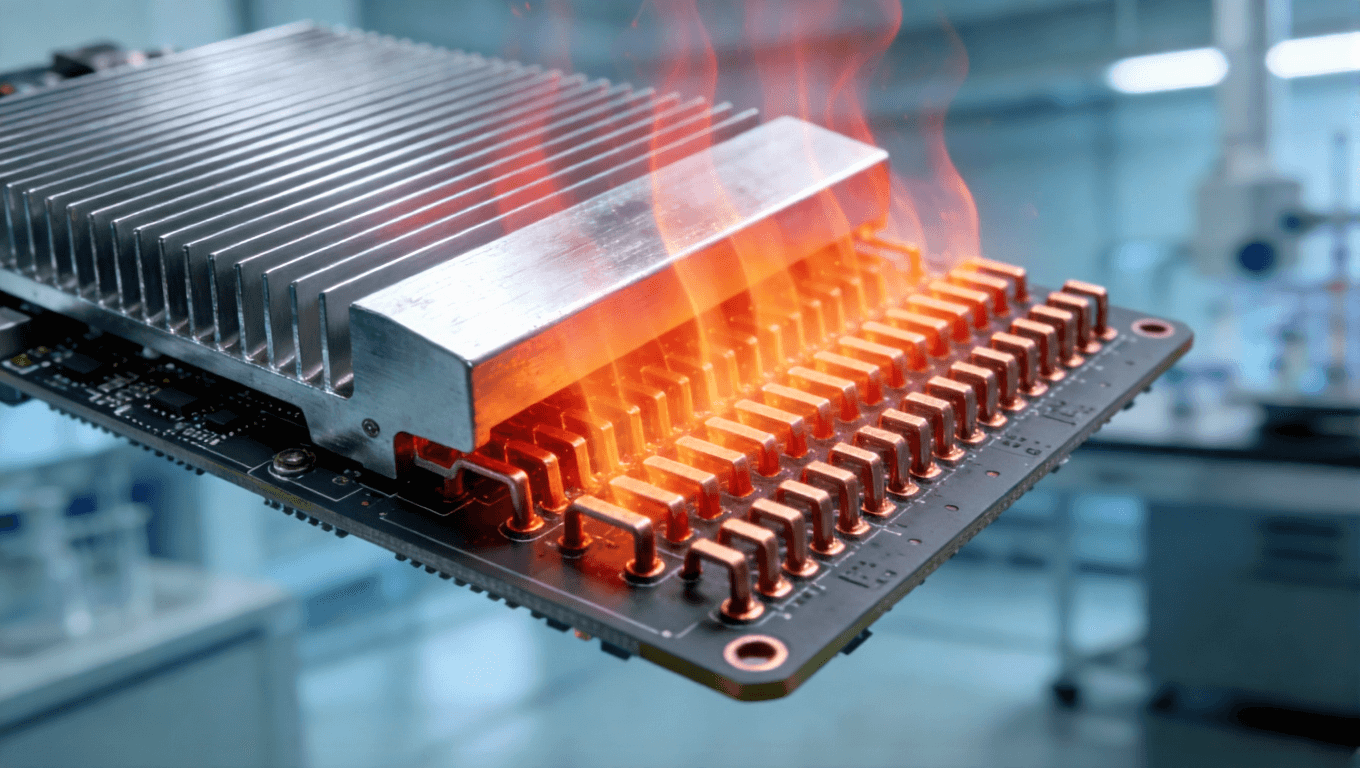 PCB散熱過(guò)孔陣列與熱傳導(dǎo)效果視覺(jué)化展示