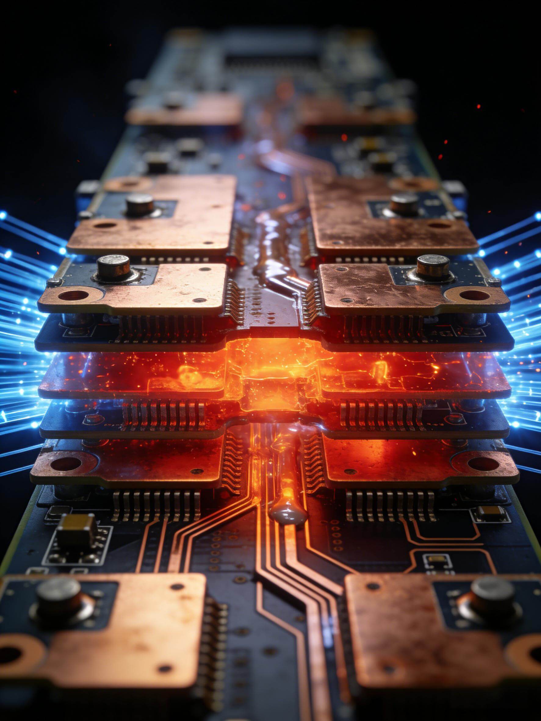 光模塊PCB多層散熱結(jié)構(gòu)與高導(dǎo)熱通孔設(shè)計(jì)