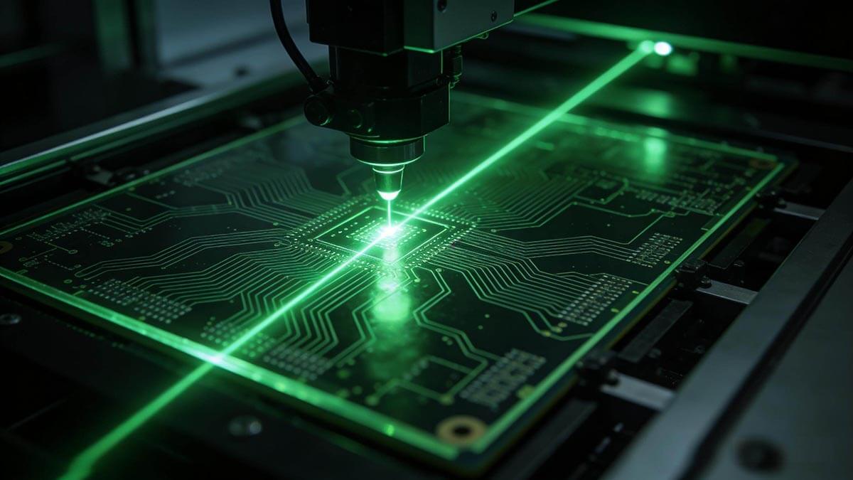 LDI激光直接曝光工藝-羅杰斯5880高頻PCB阻抗精度控制